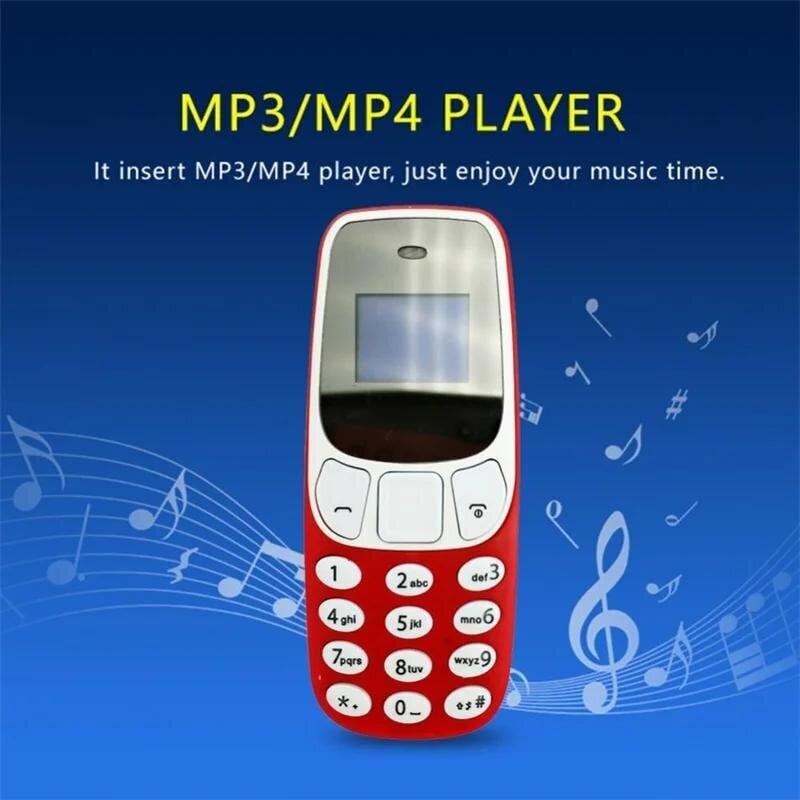 L8star Bm10 Mini Matkapuhelin Dual Sim-kortti MP3-soittimella Fm Avaa Matkapuhelimen ääni Vaihda valintapuhelin hinta ja tiedot | Matkapuhelimet | hobbyhall.fi