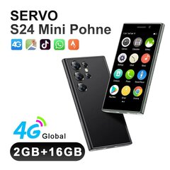 Alkuperäinen S24 Mini 4G Cellular Smartphone GPS Android 10.0 Face Recognition 2GB/16GB 2000mAh 3&quot; näyttö Pienet matkapuhelimet hinta ja tiedot | Matkapuhelimet | hobbyhall.fi