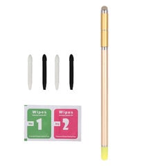 Stylus Pen 4 in 1 Kulutusta kestävä kuitukärki Matkapuhelin Tabletti Maalaus Käsinkirjoitus Kapasitiivinen StylusGold hinta ja tiedot | Matkapuhelimet | hobbyhall.fi