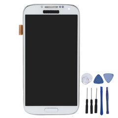 Näytön vaihto LCD-näytön kosketusdigitoijakokoonpano Samsung Galaxy S4 White -puhelimelle hinta ja tiedot | Matkapuhelimet | hobbyhall.fi