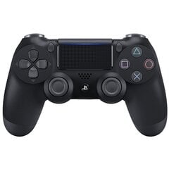 Sony DualShock 4 v2 -ohjain Playstation 4:lle (PS4), musta hinta ja tiedot | Pelikonsolitarvikkeet | hobbyhall.fi