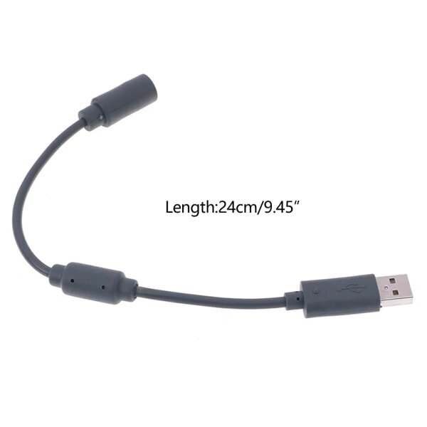 Dongle USB Breakaway -kaapelin sovittimen kaapelin vaihto Xbox 360 Wire -peliohjaimen jatkosovitinlinjalle hinta ja tiedot | Pelikonsolitarvikkeet | hobbyhall.fi