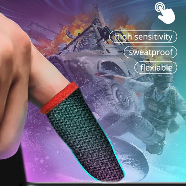 20 kpl Gaming Finger Sleeve -mobiilipeliohjain PUBG hinta ja tiedot | Pelikonsolitarvikkeet | hobbyhall.fi