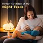 Lasten yövalo, ladattava, touch kanin LED Baby Night Light, kannettava silikoni, USB hinta ja tiedot | Projektorit | hobbyhall.fi