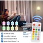 Pack led yövalo lapsille Plug and play kaukosäätimellä 16 väriä Säädettävä RGB-kirkkaus hinta ja tiedot | Projektorit | hobbyhall.fi