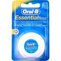 Hammaslanka Oral B Essential Floss, 50 m hinta ja tiedot | Oral-B Hajuvedet ja kosmetiikka | hobbyhall.fi
