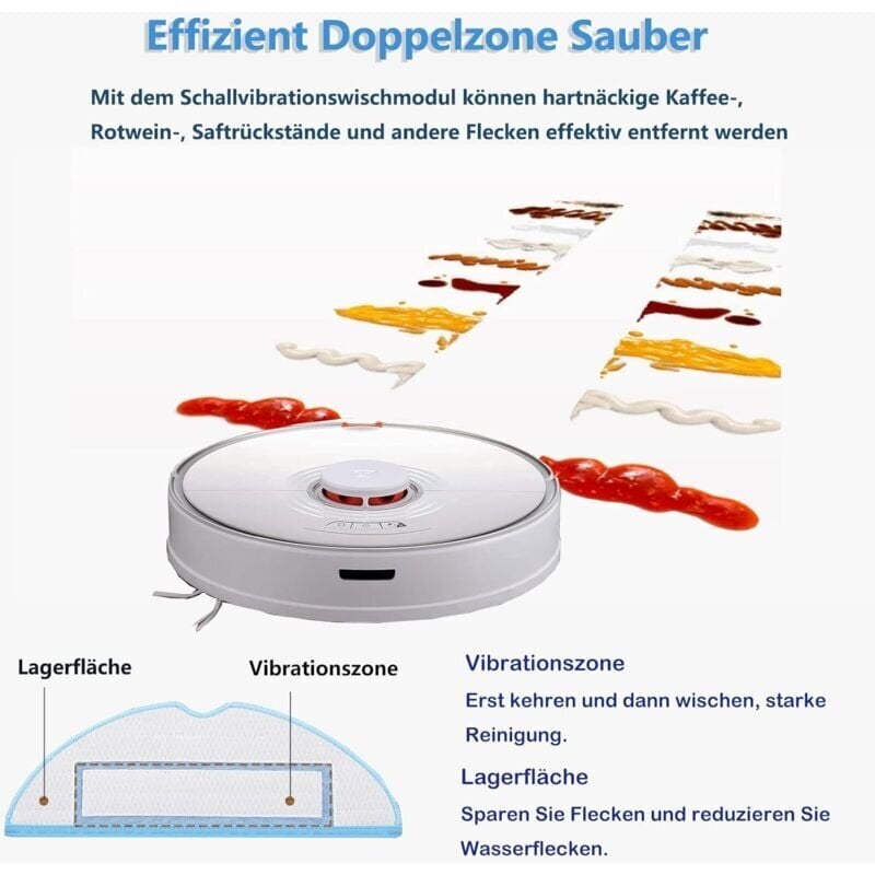 SILRIVES 14kpl Vaihdemoppiliinat Roborock S8/S7/S7 Plus/S7 MaxV/ S7 MaxV Plus/ S7 MaxV Ultra /S7 Pro Ultra pölynimuriin, mikrokuituliinan tarvikkeet hinta ja tiedot | Puutarhatyökalut | hobbyhall.fi