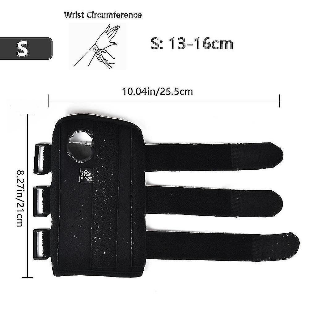 Wrist S Wrist Sprain Splint Wrist Cuff Protector_13-16CM hinta ja tiedot | Treenivälineet | hobbyhall.fi