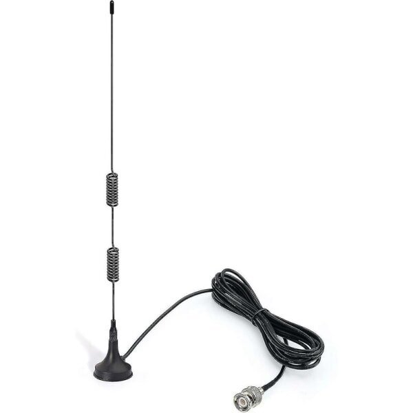 Ham Radio Police Scanner Antenni Amatööri Radio Mobiili Radio Skanneri Antenni Magneettinen Base Bnc Miesten Antenni Yhteensopiva hinta ja tiedot | Kaapelit ja adapterit | hobbyhall.fi