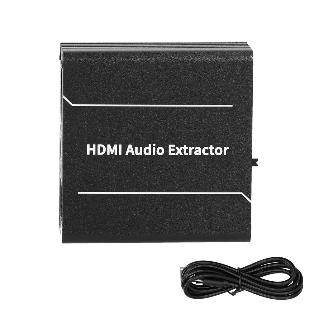 4K HD Multimedia Interface Audio Extractor Korkearesoluutioinen Stereo Surround Sound 5.1 Audio Splitter hinta ja tiedot | Blu-ray- ja DVD-soittimet | hobbyhall.fi