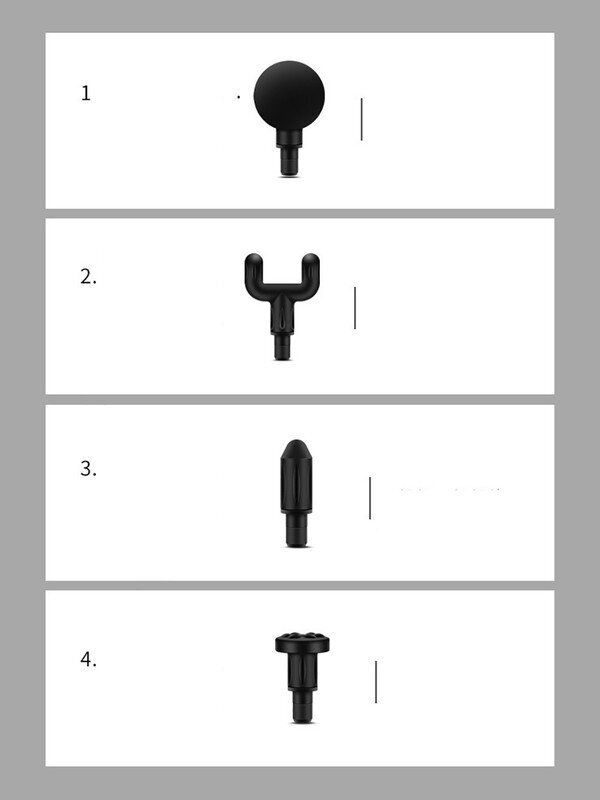 Hierontapistooli mini 6 nopeudella, 4 hierontapäätä hinta ja tiedot | Vaa'at | hobbyhall.fi