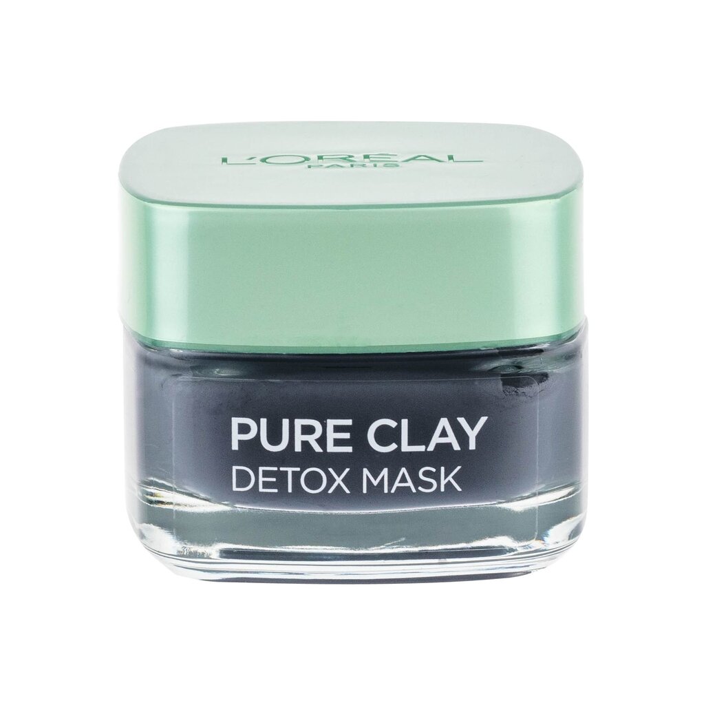 L´Oréal Paris Pure Clay Detox Mask kasvonaamio 50 ml hinta ja tiedot | Kasvonaamiot ja silmänalusaamiot | hobbyhall.fi