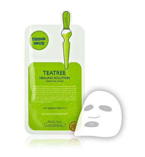 Kangasnaamio Mediheal Teatree Care Solution Essential 24 ml hinta ja tiedot | Kasvonaamiot ja silmänalusaamiot | hobbyhall.fi