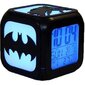 Supersankari Batman herätyskello 3d Stereo Mykistetty LED-yövalo elektroninen kello oikea peli (seitsemän värin USB-lataus) [L] hinta ja tiedot | Kelloradiot ja herätyskellot | hobbyhall.fi