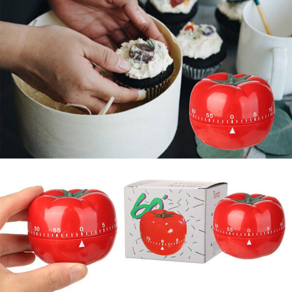 Mordely Tomato Timer Baking Herätyskello hinta ja tiedot | Kelloradiot ja herätyskellot | hobbyhall.fi