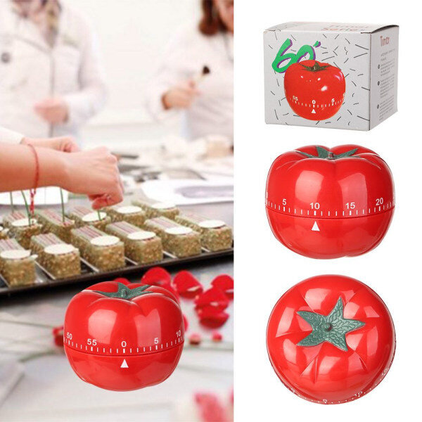 Mordely Tomato Timer Baking Herätyskello hinta ja tiedot | Kelloradiot ja herätyskellot | hobbyhall.fi