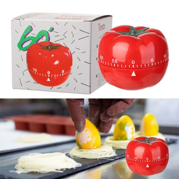 Mordely Tomato Timer Baking Herätyskello hinta ja tiedot | Kelloradiot ja herätyskellot | hobbyhall.fi