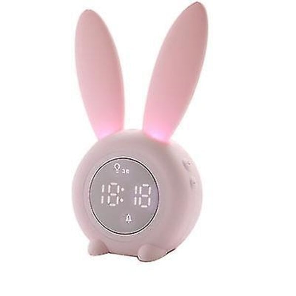 Led Desktop Elektroninen Kello Sarjakuva Rabbit Herätyskello Bre hinta ja tiedot | Kelloradiot ja herätyskellot | hobbyhall.fi