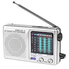 Kannettava AM/FM/SW-radio sisä-, ulko- ja hätäkäyttöön kaiutin- ja kuulokeliitännöillä hinta ja tiedot | Kelloradiot ja herätyskellot | hobbyhall.fi