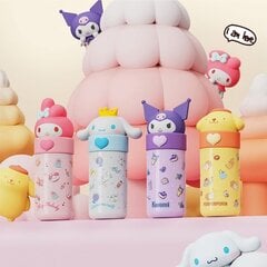 Sanrio Pom Pom Purin eristetty vesipullo ruostumattomasta teräksestä 350 ml koiran korvat hinta ja tiedot | Keittiövälineet | hobbyhall.fi