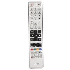 CT-8035-kaukosäädin Helppokäyttöinen LED-HD-television kaukosäädin Toshiba CT-8040 CT-8533 CT-8543 CT-8528 hinta ja tiedot | Digiboksit | hobbyhall.fi