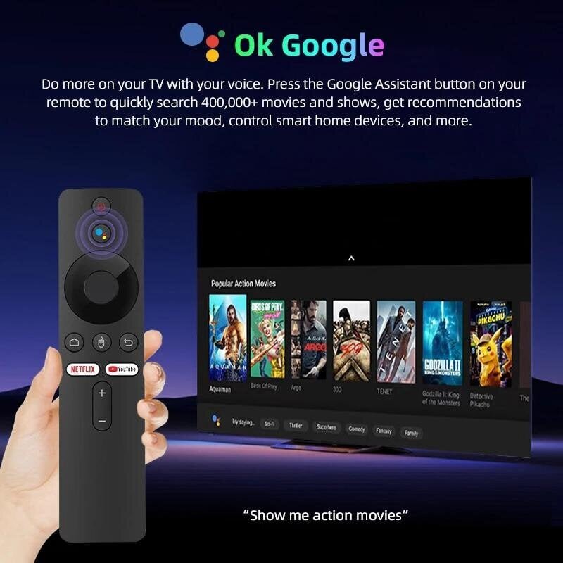 Q1 ATV Android 13 8K HDR Smart TV Box Allwinner H313 2GB16GB Dual Wifi BT5.0 digisovitin Mediasoitin Stereo surround Youtube hinta ja tiedot | Digiboksit | hobbyhall.fi