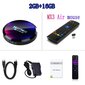 Android TV Box H96MAX RK3528 Android Box -tuki 2,4G/5,8G WiFi6 BT5.0 4K-videodigisovittimen TV Box Dekoodaa ja toista 8K 24Fps hinta ja tiedot | Digiboksit | hobbyhall.fi