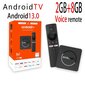 Kuuma Android ATV Android10.0 8K SmartTV Box Allwinner H313 2GB 16GB 2G 8G DualWifi AndroidTV BT5.0 4K HD -digisovitinmediasoitin hinta ja tiedot | Digiboksit | hobbyhall.fi