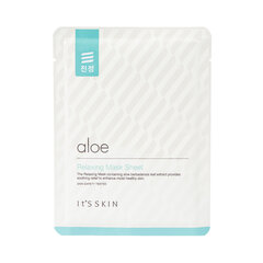 It'S Skin Aloe Relaxing kangasnaamio 17 g hinta ja tiedot | Kasvonaamiot ja silmänalusaamiot | hobbyhall.fi