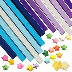 1080 arkkia Origami Stars -paperia, kaksipuolinen värillinen koristelu hinta ja tiedot | TV-antennit | hobbyhall.fi