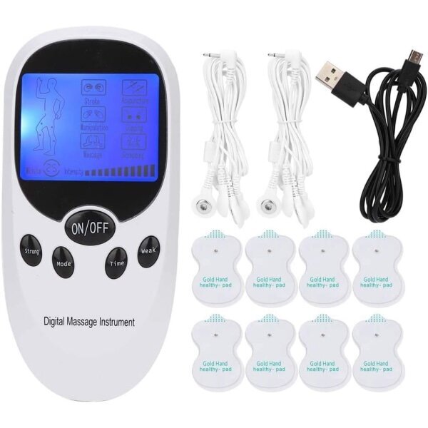 Dual Channel TENS Unit muskelstimulatormaskin f?r sm?rtlindring, hinta ja tiedot | TV-antennit | hobbyhall.fi