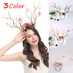 Halloween joulu Long Antler Flower Branches otsapanta Props H Coffee One Size hinta ja tiedot | TV-antennit | hobbyhall.fi