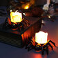 1/3ST Halloween pumpalyktor Spider LED elektroniskt ljus Musta 3kpl hinta ja tiedot | TV-antennit | hobbyhall.fi