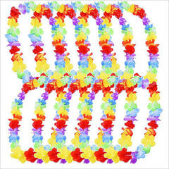 20st Hawaiian Flower Leis Garland Kaulakoru Fancy Dress Party H Monivärinen 20kpl hinta ja tiedot | TV-antennit | hobbyhall.fi