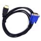 HDMI Hane - VGA Hane Video Converter Adapterkabel PC DVD Musta yksi koko hinta ja tiedot | TV-antennit | hobbyhall.fi