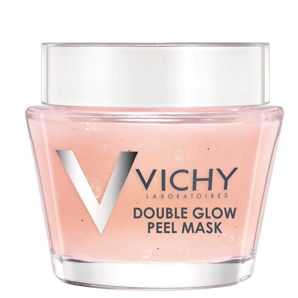 Vichy Double Glow Peel Mask kasvonaamio 75 ml hinta ja tiedot | Kasvonaamiot ja silmänalusaamiot | hobbyhall.fi
