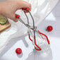 1X Purkinnostin Tong Jar Lifter med grepphandtag Anti-sl Red one size hinta ja tiedot | TV-antennit | hobbyhall.fi