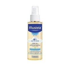 Spray hierontaöljy Mustela Normal Skin Massage Oil 100 ml hinta ja tiedot | Mustela Hajuvedet ja kosmetiikka | hobbyhall.fi