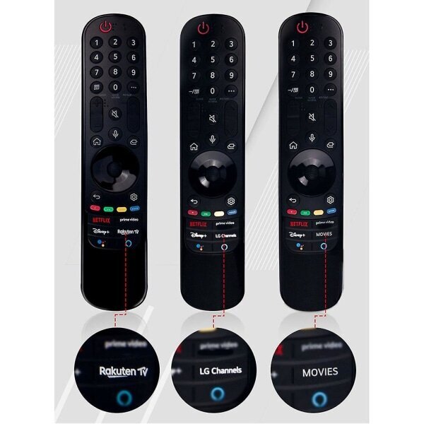 Uusi Mr21ga Mr21gc kaukosäädin Lg Akb76036509 43nano75 55up75006lf Oled55a1rla Ga-21ba Tv nro [DB] Musta hinta ja tiedot | TV-antennit | hobbyhall.fi