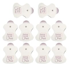 10x elektrodbyte f?r Omron Massagers Long Life Pad 10 st hinta ja tiedot | Hierontalaitteet | hobbyhall.fi