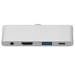 Type C Hub 4 in 1 4K High Definition USB3.0 -liitäntä Hieno työstö Type C -telakointiasema hinta ja tiedot | Muistitikut | hobbyhall.fi