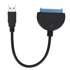 SATA-kaapeli SATA–USB 3.0 High Speed ​​Transmission 25 cm kiintolevyn lukija 2,5 tuuman kiintolevyn tiedonsiirtoon hinta ja tiedot | Muistitikut | hobbyhall.fi