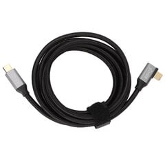 2m 100W 4K Oikeakulma 5A Type C PD-kaapeli Huawei-puhelimille Tabletit USB C - USB C -kaapeli hinta ja tiedot | Muistitikut | hobbyhall.fi