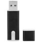 KINCJON U Disk USB Memory Stick USB2.0 Flash Drive Pendrive Kannettava tallennuslaite Tietokonetarvikkeet Musta16GB-YM hinta ja tiedot | Muistitikut | hobbyhall.fi