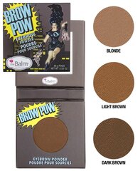 TheBalm Brow Pow -kulmapuuteri, 0,85 g, Blonde hinta ja tiedot | theBalm Hajuvedet ja kosmetiikka | hobbyhall.fi