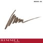 Rimmel London Brow This Way Fibre Pencil kulmakynä 1,08 g, 002 Medium hinta ja tiedot | Kulmavärit ja kulmakynät | hobbyhall.fi