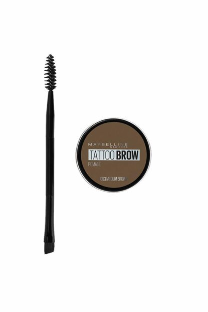 Maybelline Tattoo Brow Pomade Pot -kulmaväri, 03 medium brown hinta ja tiedot | Kulmavärit ja kulmakynät | hobbyhall.fi