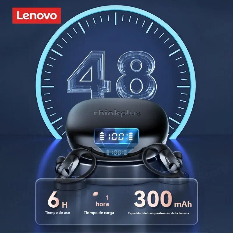 Musta Lenovo LP75 TWS Langattomat kuulokkeet Bluetooth 5.3 Urheilukuulokkeet LED-digitaalinäyttö HiFi Stereo Melunvaimennus pelaaminen hinta ja tiedot | Kuulokkeet | hobbyhall.fi