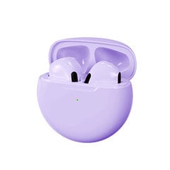 Purple Pro 6 Langattomat Bluetooth-kuulokkeet Tws Earbuds -kuulokkeet latauskotelolla vedenpitävät kuulokkeet hinta ja tiedot | Kuulokkeet | hobbyhall.fi