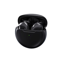 Black Pro 6 Wireless Bluetooth Headset Tws Earbuds Kuulokkeet latauskotelolla vedenpitävät kuulokkeet hinta ja tiedot | Kuulokkeet | hobbyhall.fi